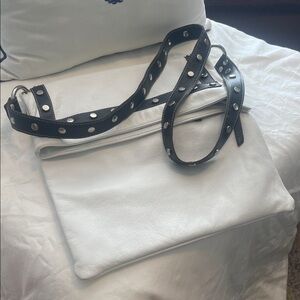 White Leather Innue genuine leather Women’s Bag